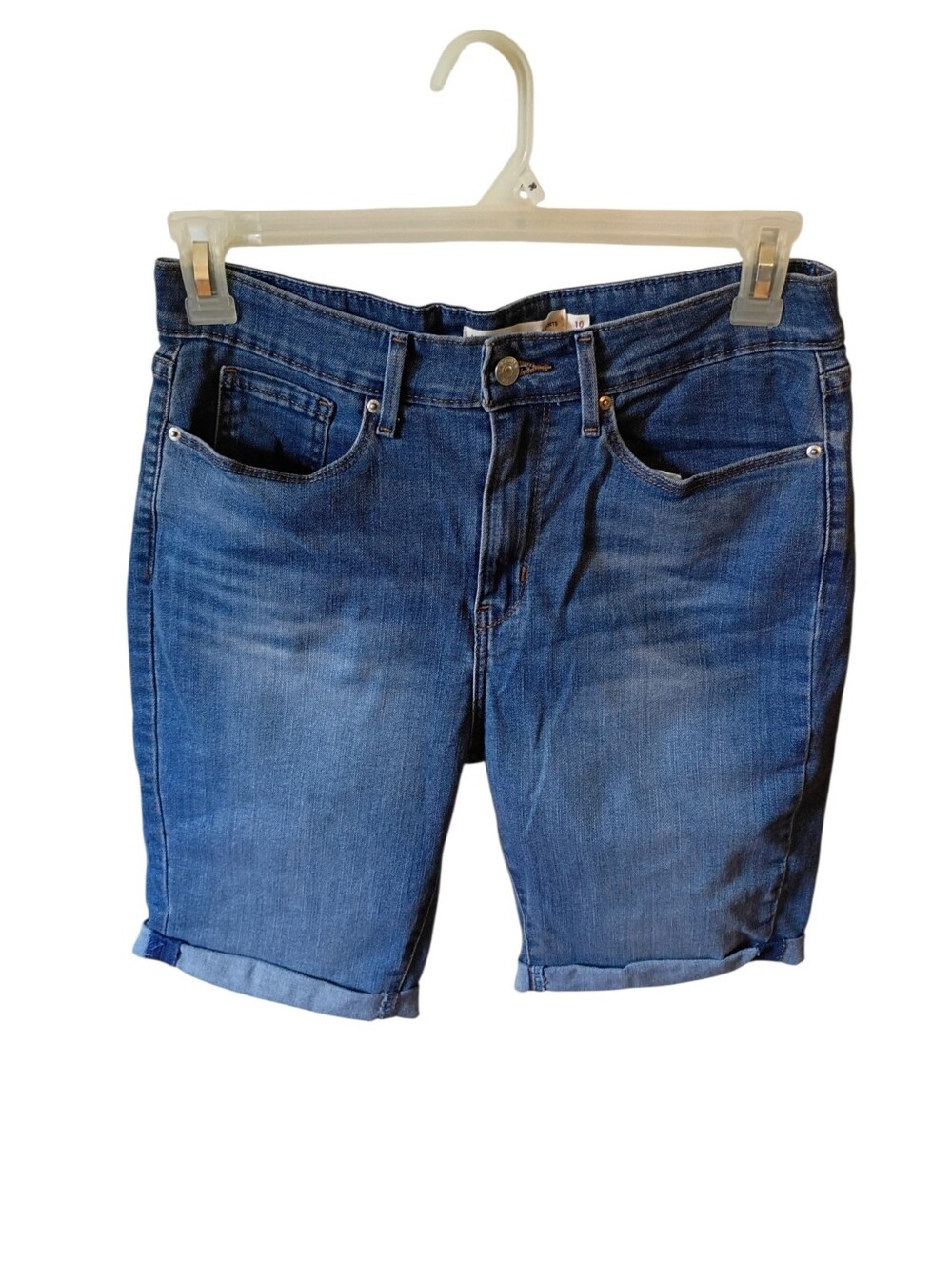Levi Strauss Signature Bermuda Shorts Size 10 EUC
